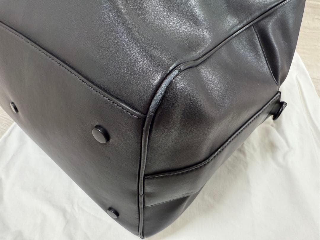 カールラガーフェルド 本革 ブラック 2WAY ビジネスバッグ A4収納可