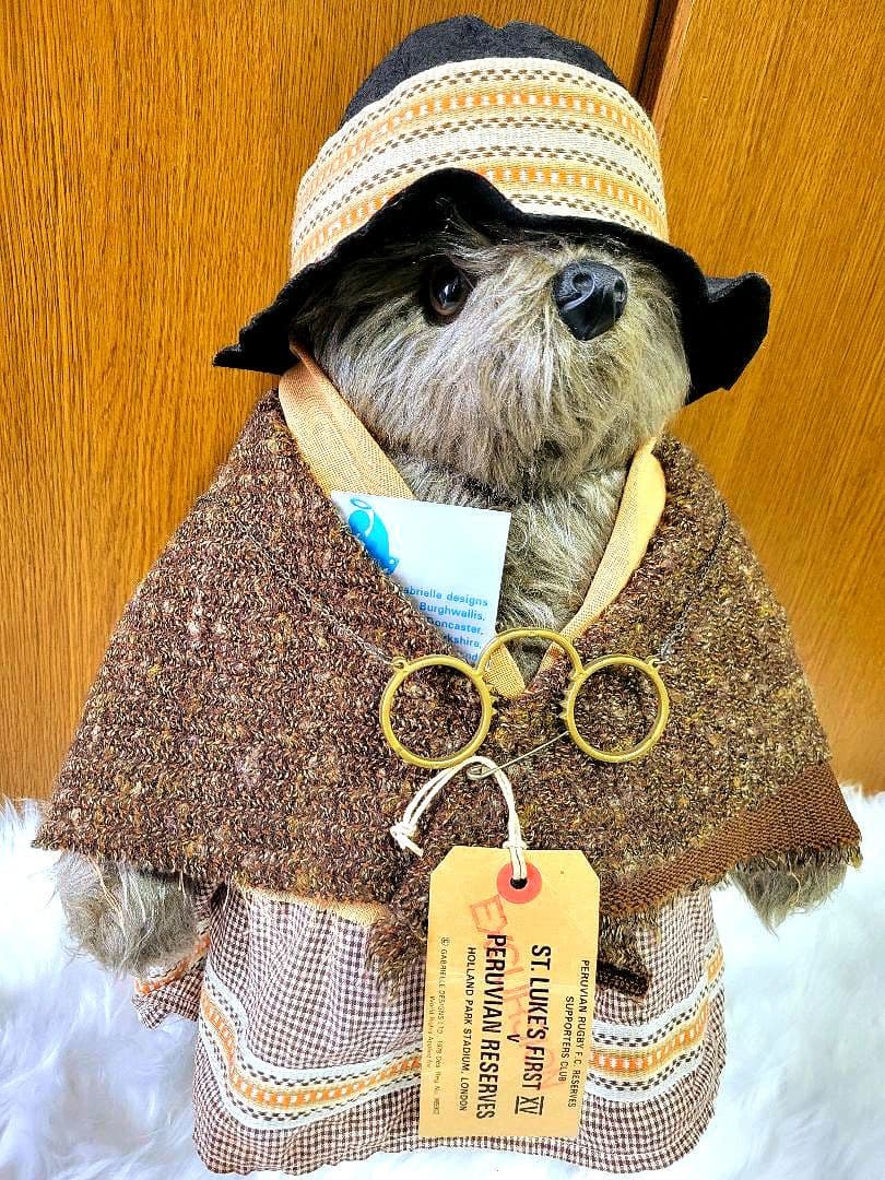 ガブリエルデサインズ　ルーシーおばさん　テディベア　ぬいぐるみ　パディントン