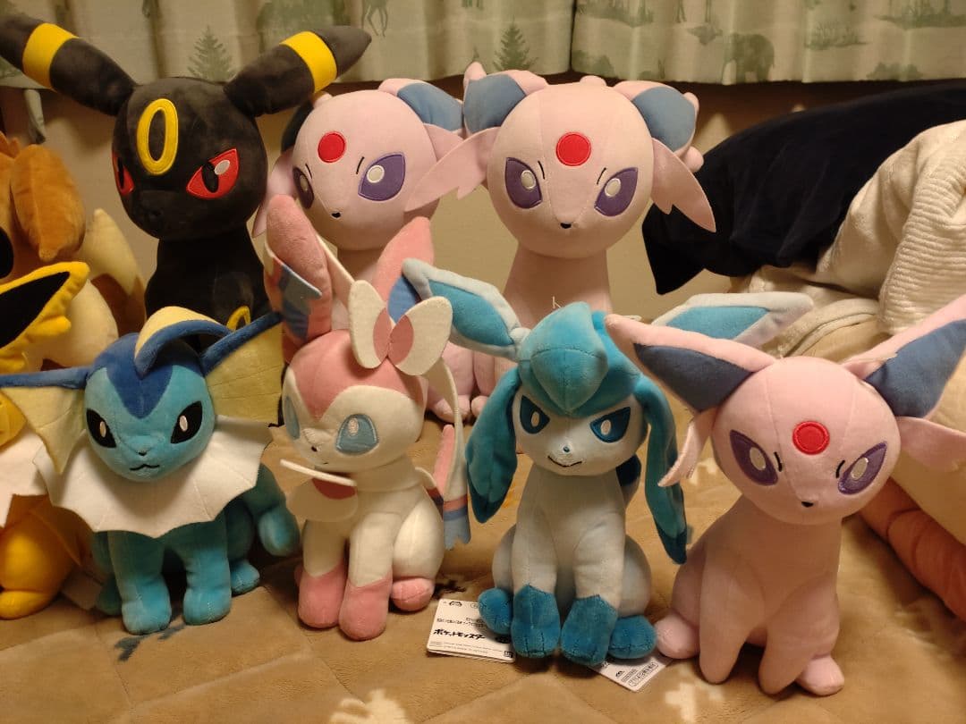 未使用品　もふぐっとぬいぐるみ　イーブイフレンズ　プライズ品　10体まとめて