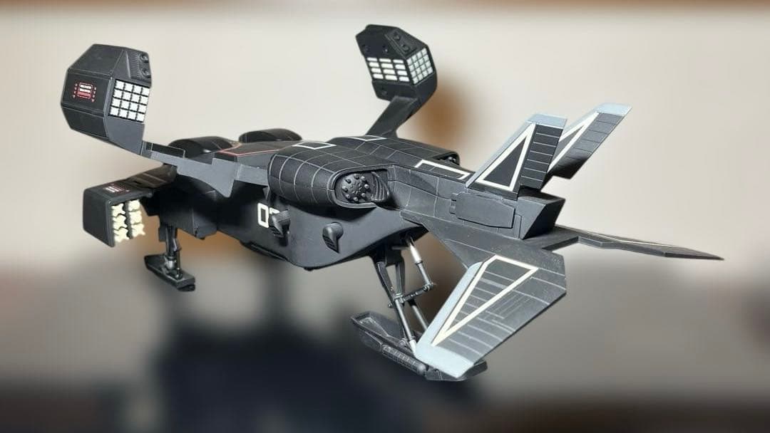 超レア❗️新世紀合金 1/72 エイリアンドロップシップ＃3 ブラックバージョン