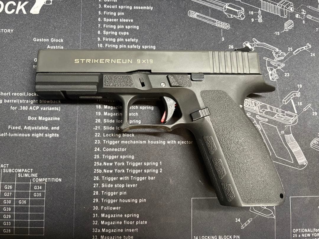 STRIKERNEUN co2ハンドガン　ホルスターセット