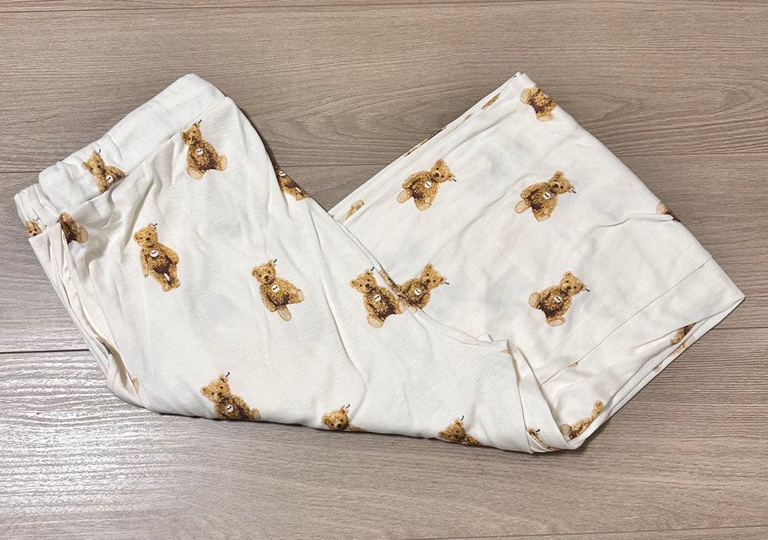 ★新品未使用　ジェラートピケ　ルームウェア　クマベア　Steiff テディベア