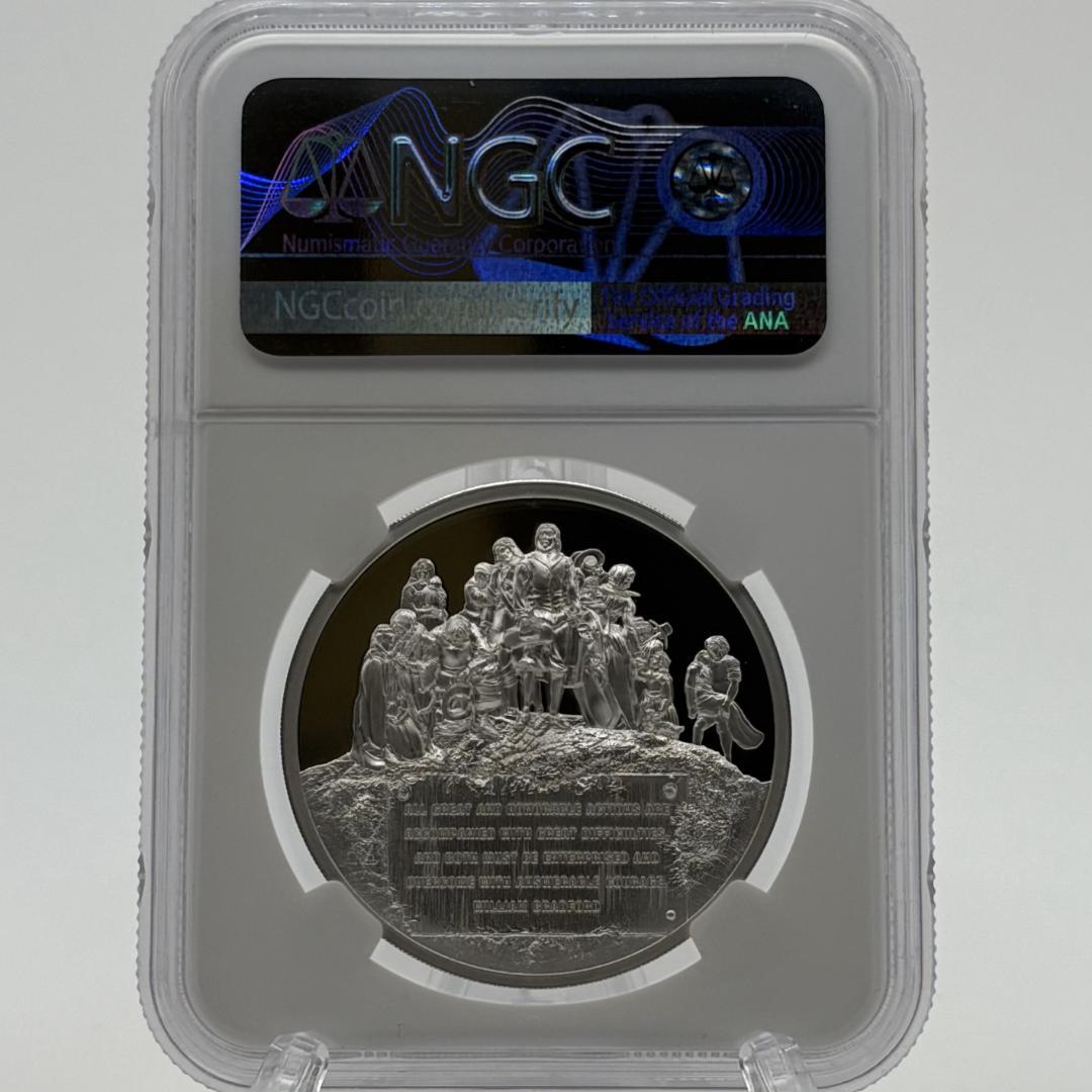 2020 クック諸島 メイフラワー号400周年 5ドル銀貨（NGC PL70） - メルカリ