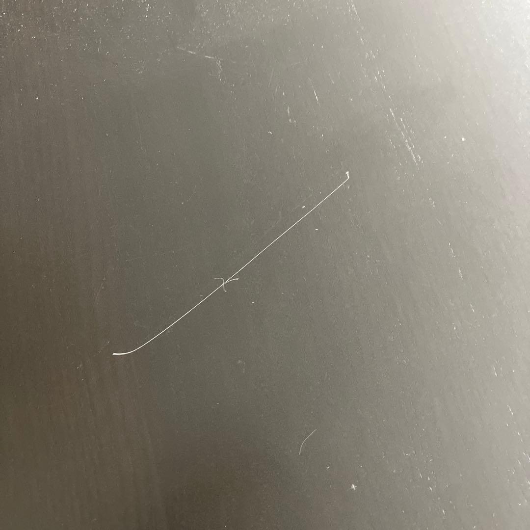 IKEA イケア　伸長式ダイニングテーブル　BJURSTA ブラック　傷あり