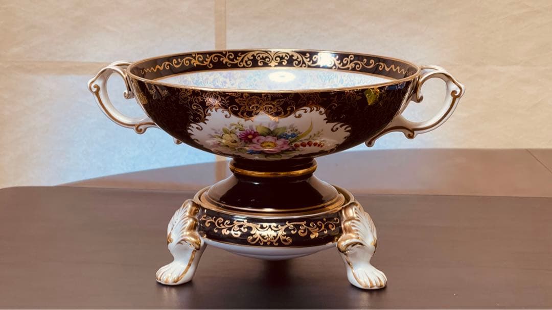 オールドノリタケ　コンポート　希少 ヴィンテージ 希少品 オールド・ノリタケ コンポート 明治41年頃制作