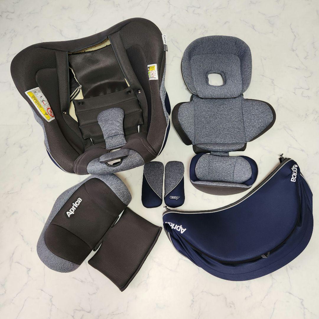 美品 アップリカ クルリラプロテクト 限定 回転式 新生児～4歳 ISOFIX