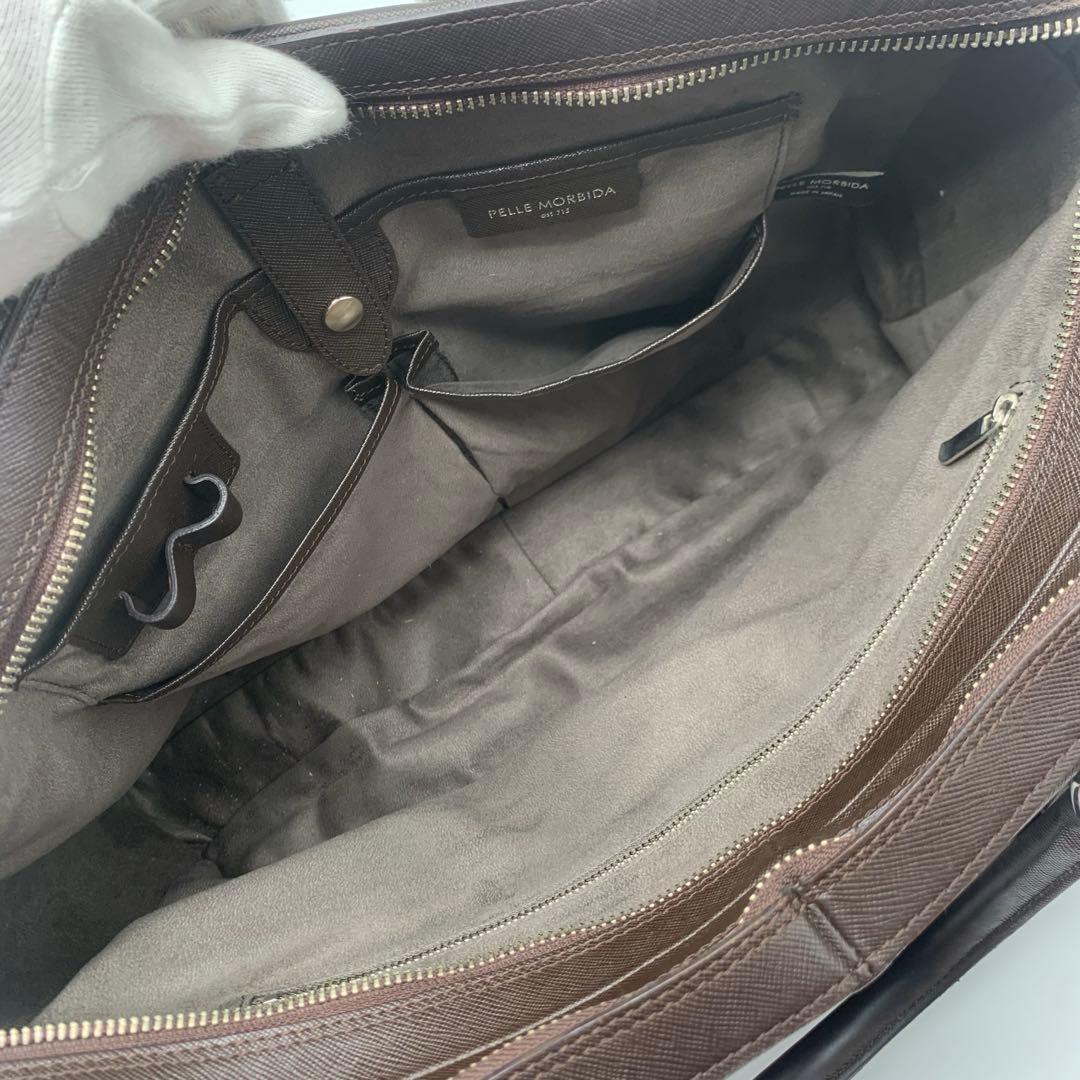 PELLE MORBIDA キャピターノ 2室 2way ビジネスバッグ