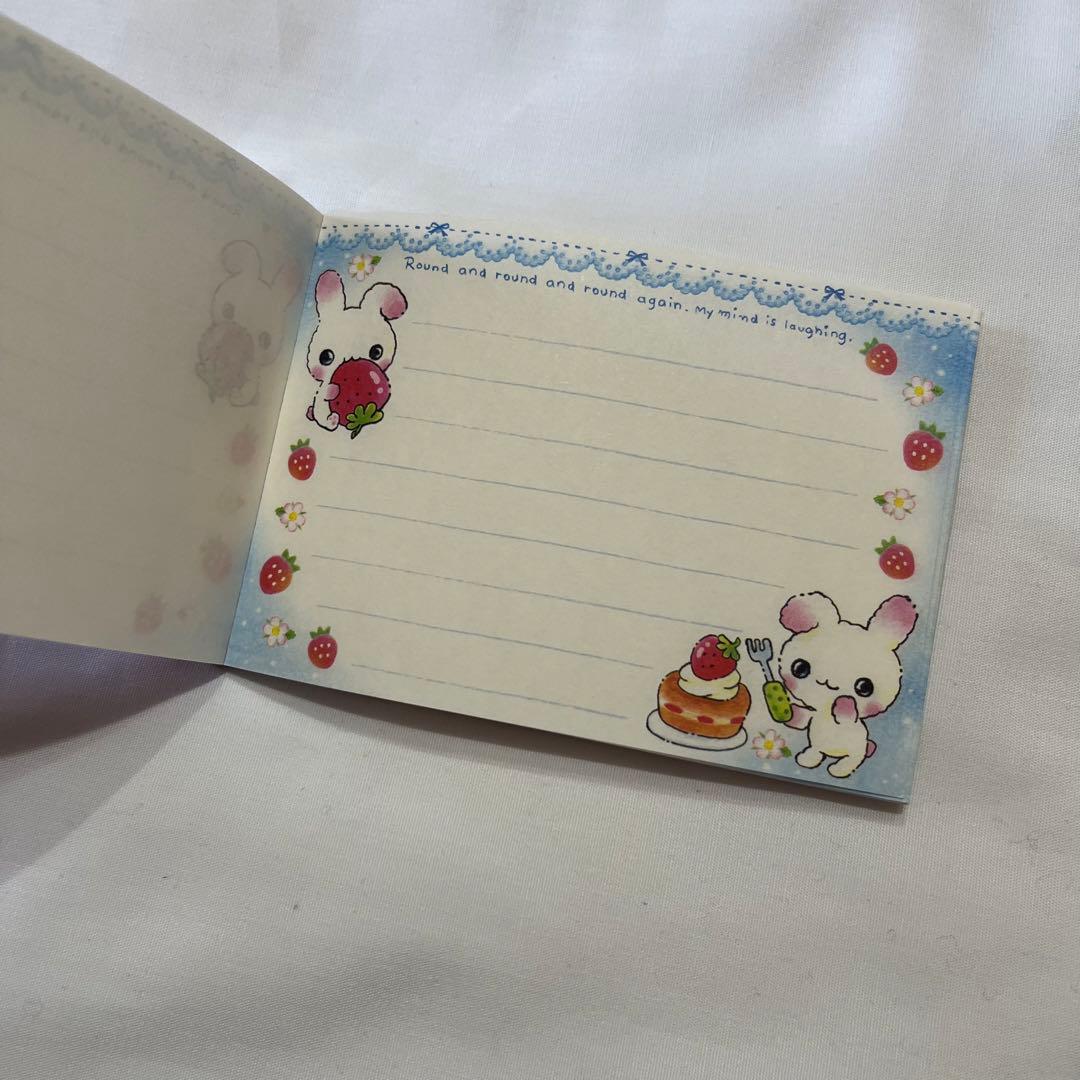 クーリア　平成レトロ　メモ帳　消しゴム　CottonUsachan ミニメモ