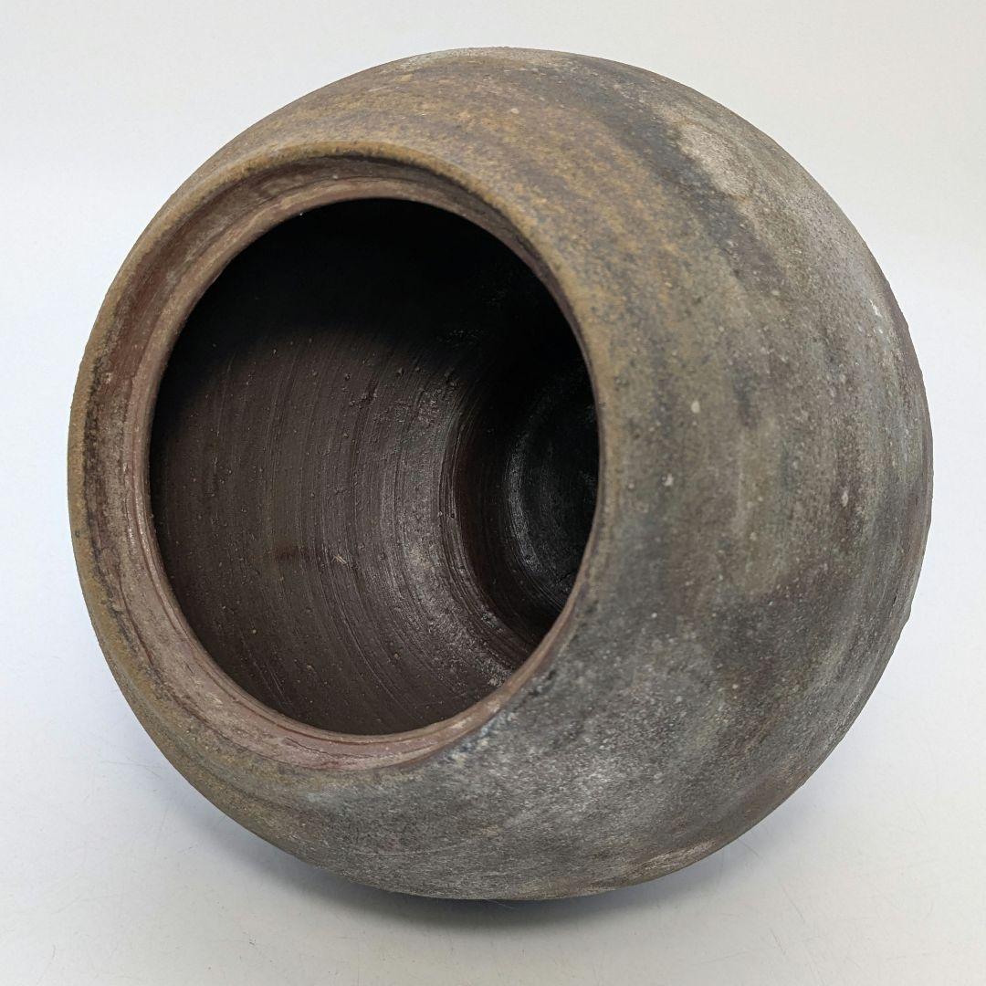 伝統工芸士 豊福寛 備前焼 水指B 共箱共布栞 茶道具 茶器 食器