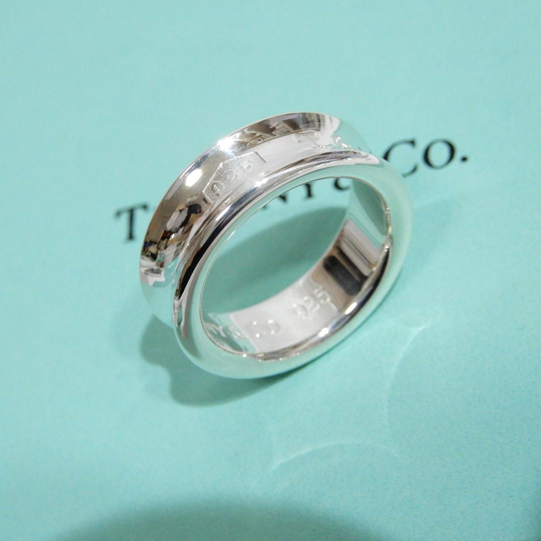 TIFFANY ティファニー　ナロー リング　12号　1837　シルバー　A11