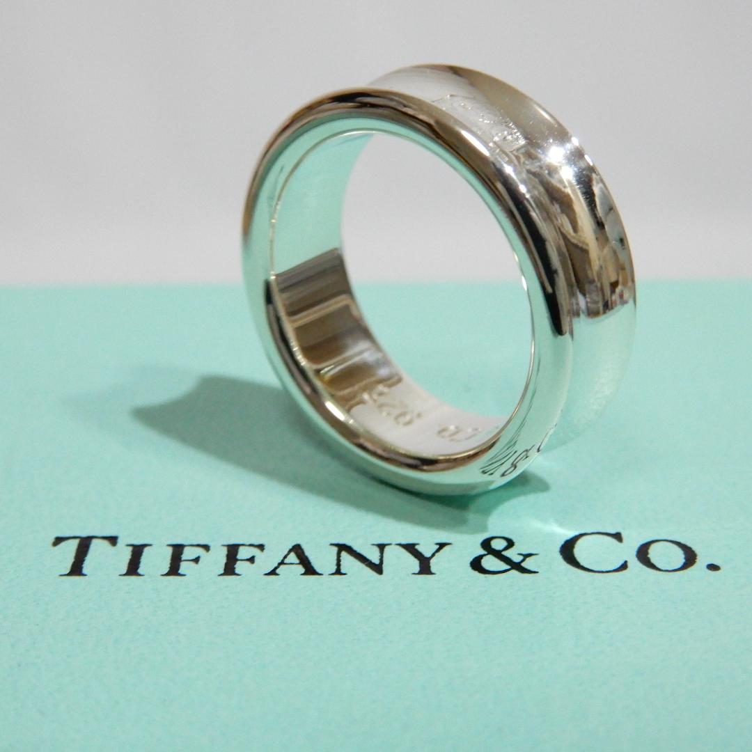 TIFFANY ティファニー　ナロー リング　12号　1837　シルバー　A11
