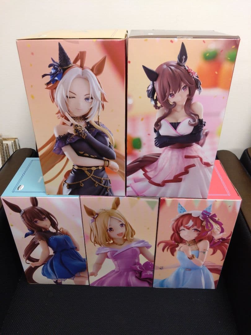ウマ娘Trio−Try−iT ウマ娘 フィギュア ラウンドワン限定 5体セット