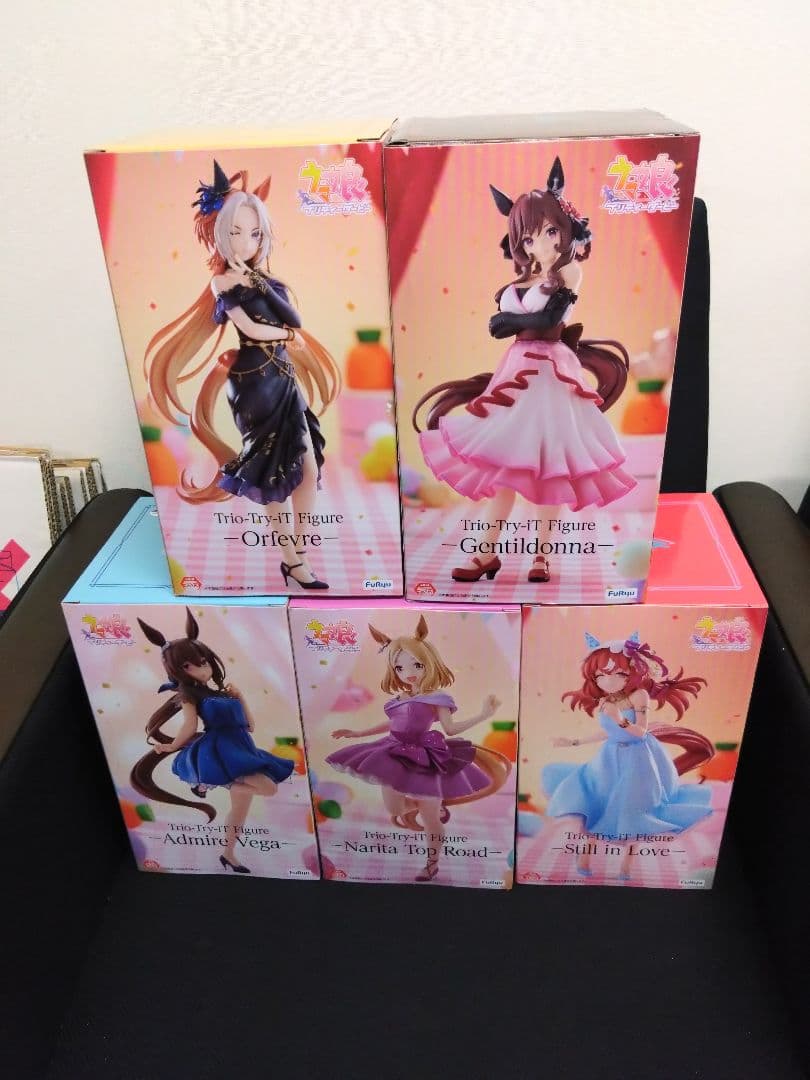 ウマ娘Trio−Try−iT ウマ娘 フィギュア ラウンドワン限定 5体セット