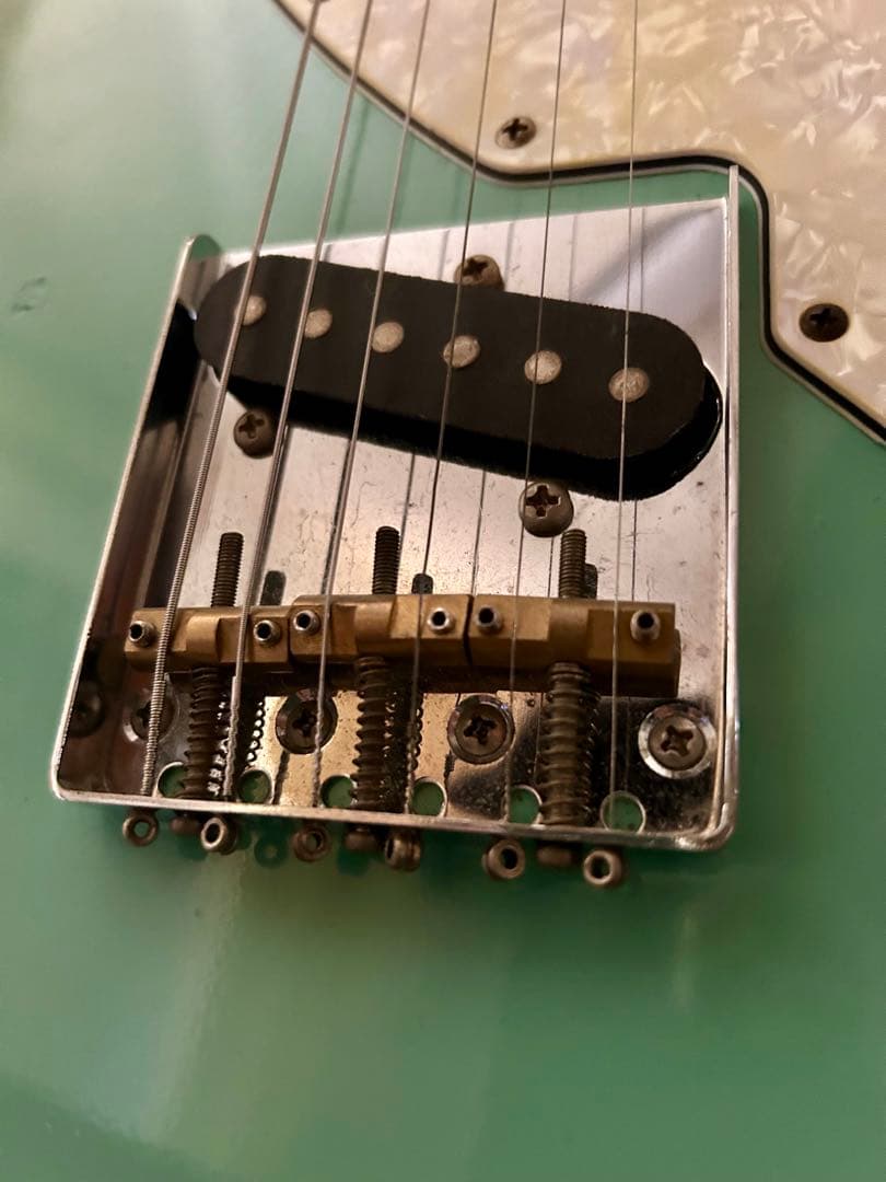 テレキャスタータイプサーフグリーンソフトレリック