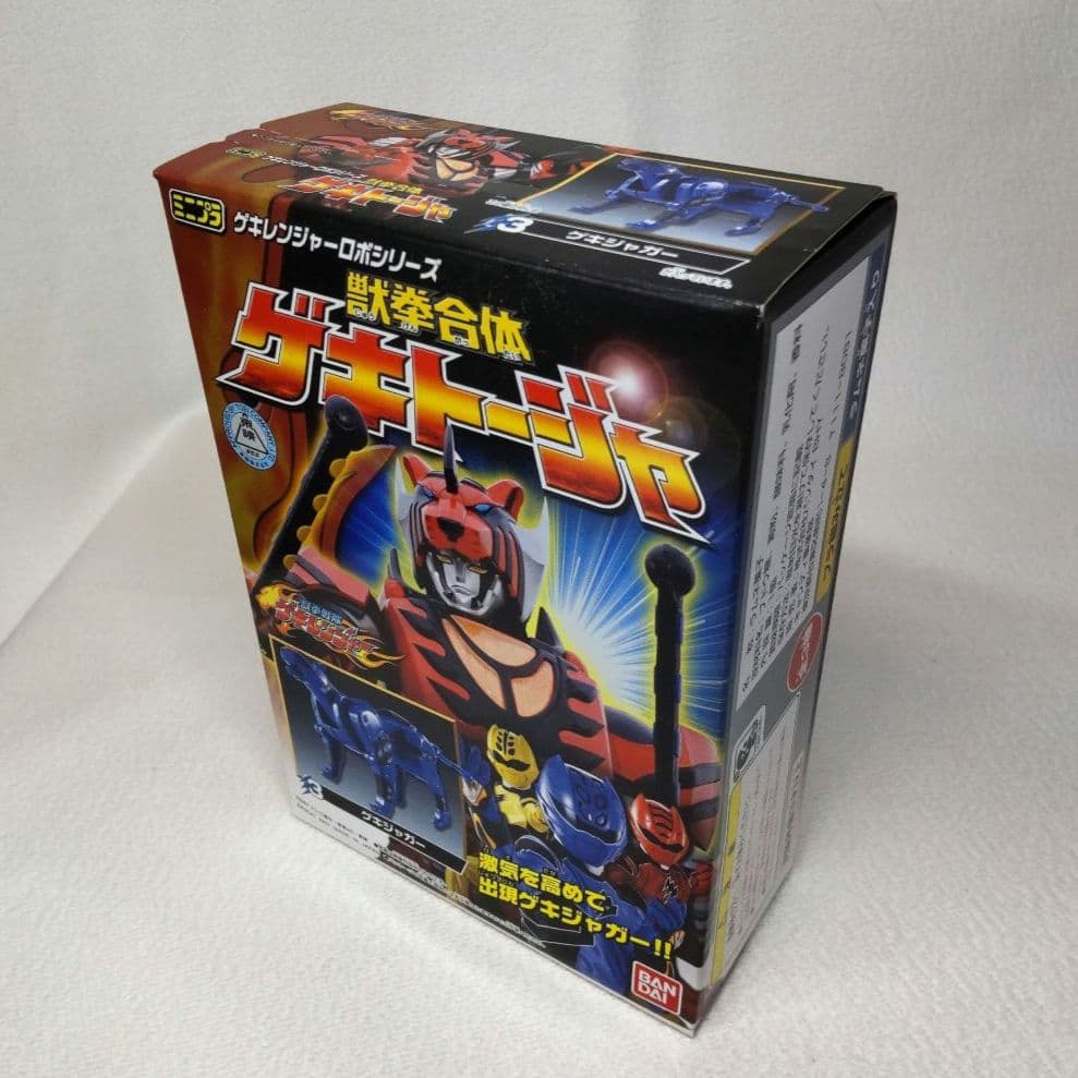 〈新品未組立て〉ミニプラ ゲキトージャ&ゲキバット ～獣拳戦隊ゲキレンジャー