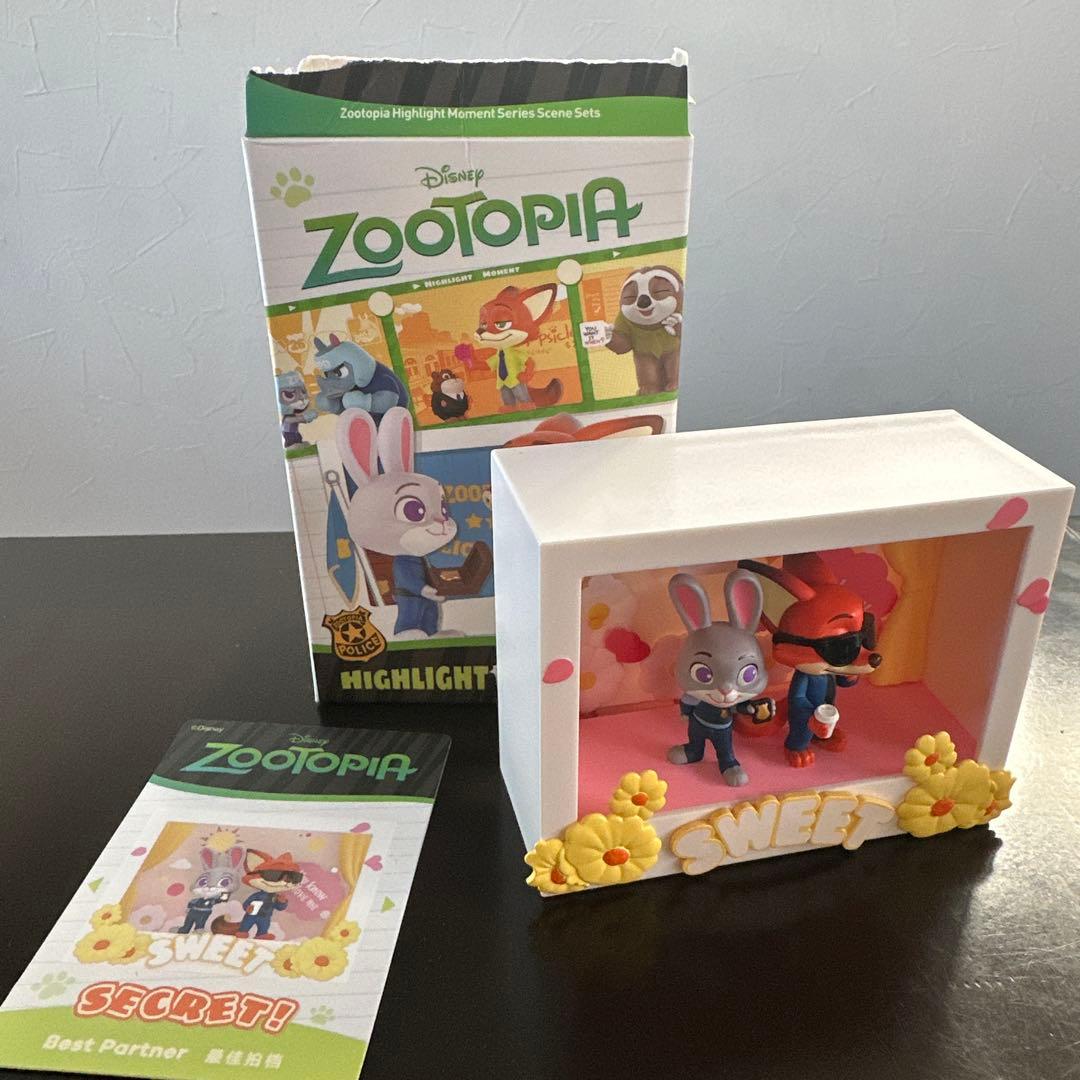 POP MART ズートピア　シークレット　ハイライトモーメント
