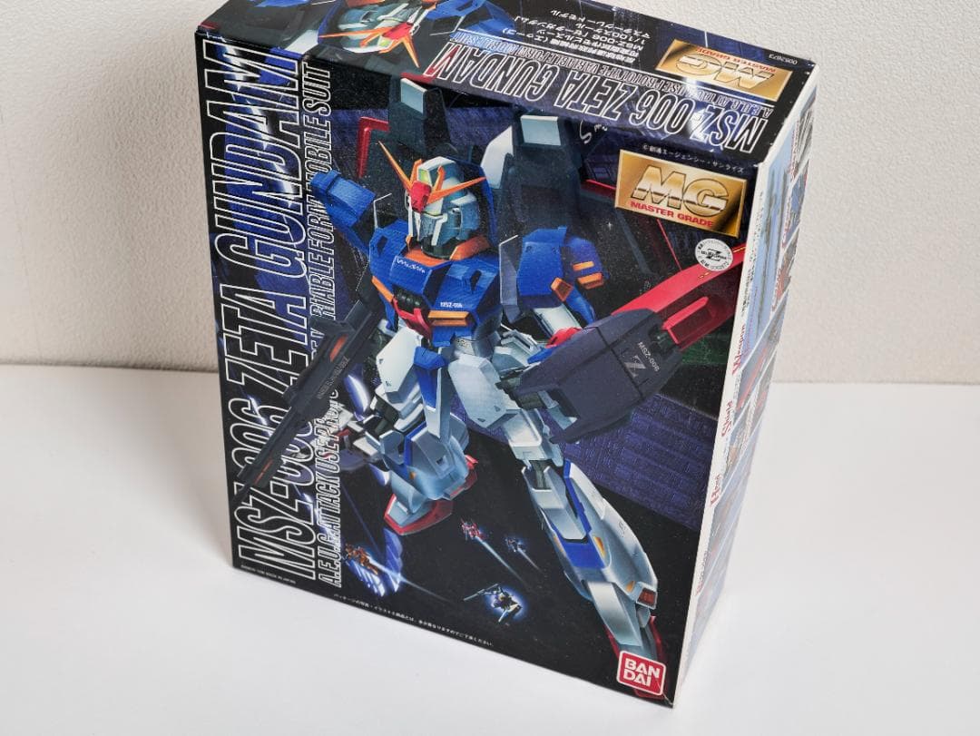 青バンダイ MG 1/100 Zガンダム Ver.Ka マスターグレード マスター
