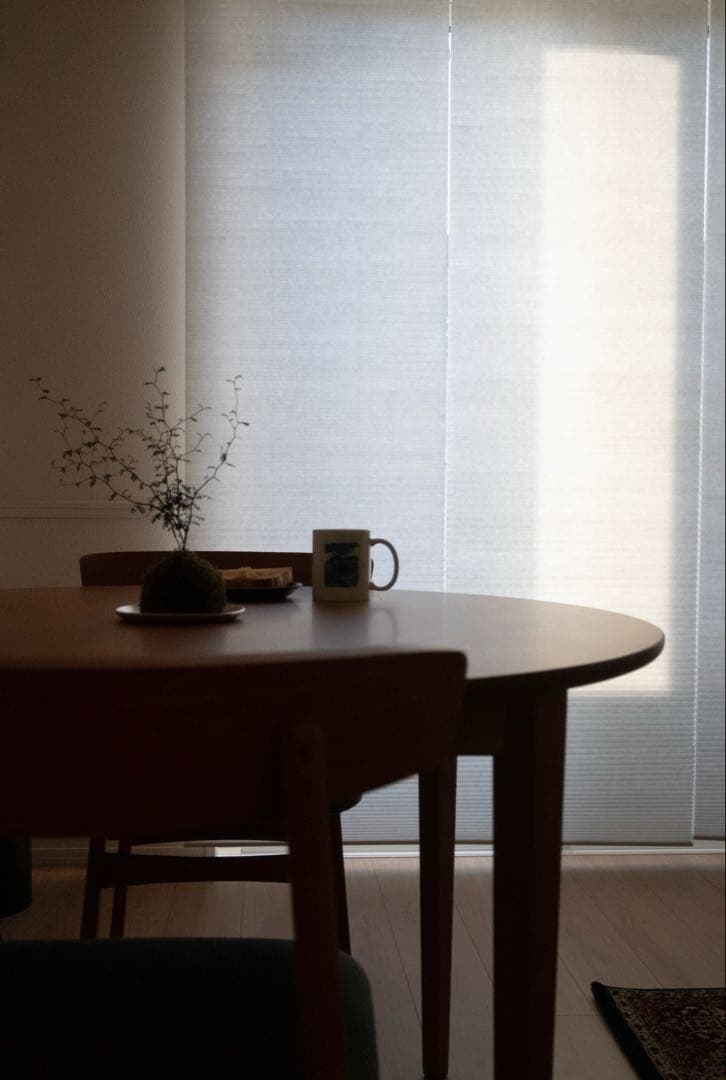 【限定値下げ】unico TOVE ラウンドダイニングテーブルφ1100