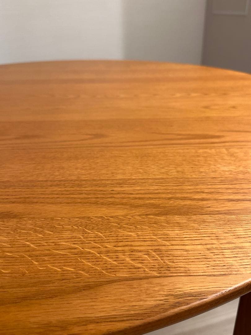 【限定値下げ】unico TOVE ラウンドダイニングテーブルφ1100