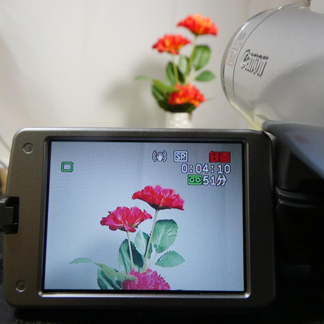 動作良好 キャノン DM-FV M100 MiniDVビデオカメラDVD化に最適
