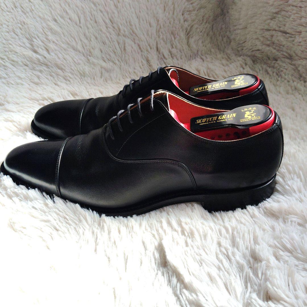 【極美品】スコッチグレイン　916　オデッサ　ストレートチップ　25