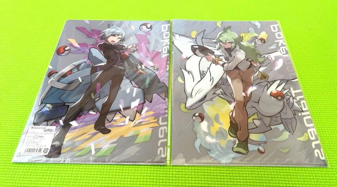 絶版】 ポケモン クリアファイル N ダイゴ ヒカリ ハルカ さいとうなおき