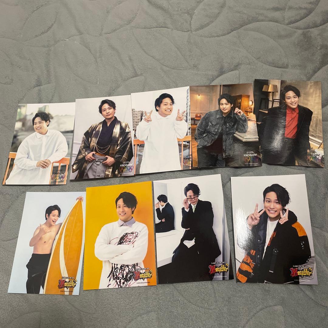 桐山照史 オリジナルフォトセット 9枚セット コンサートグッズ 写真