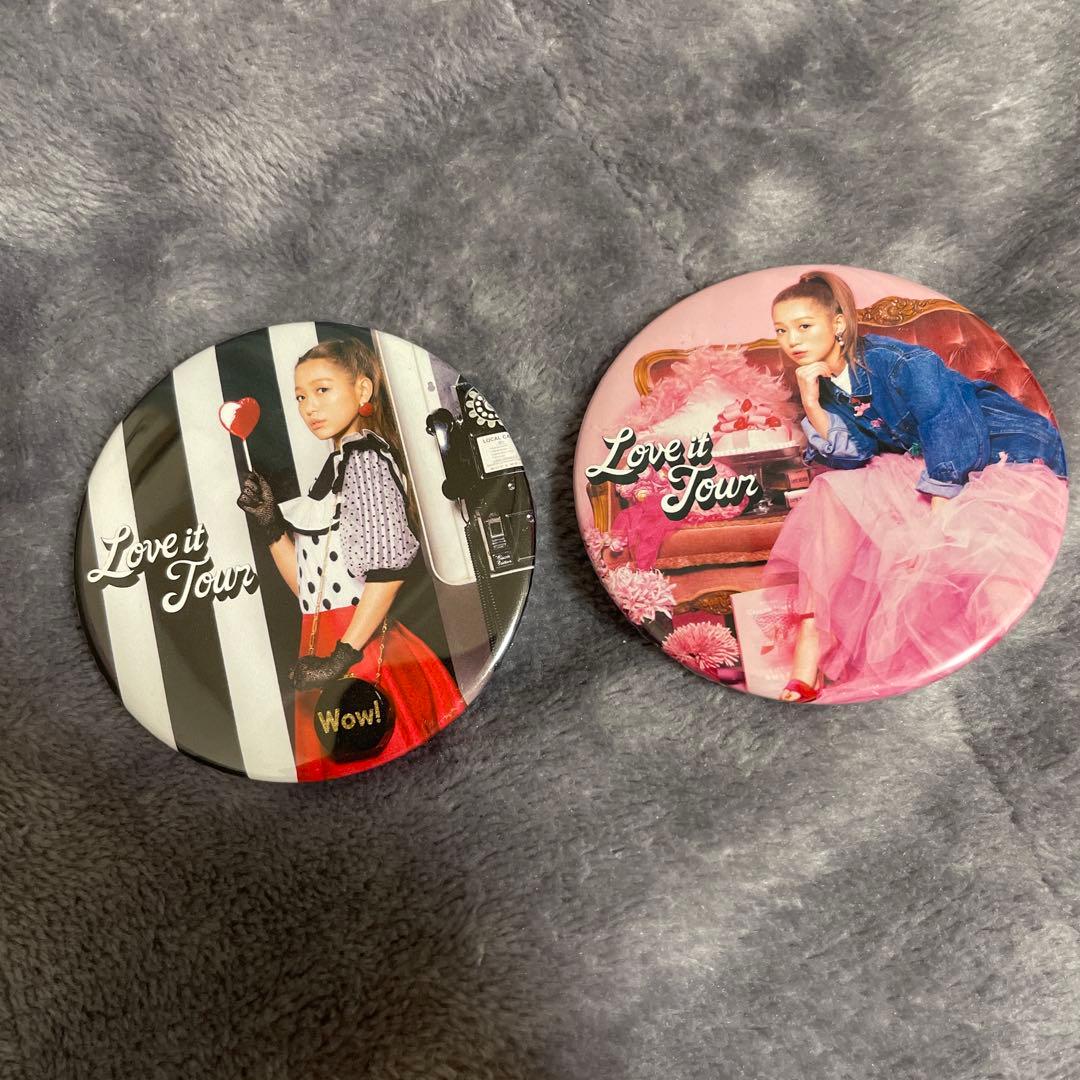 1日限定値下げ中 ☆2月末までに取り下げ予定 西野カナ缶バッジ2点