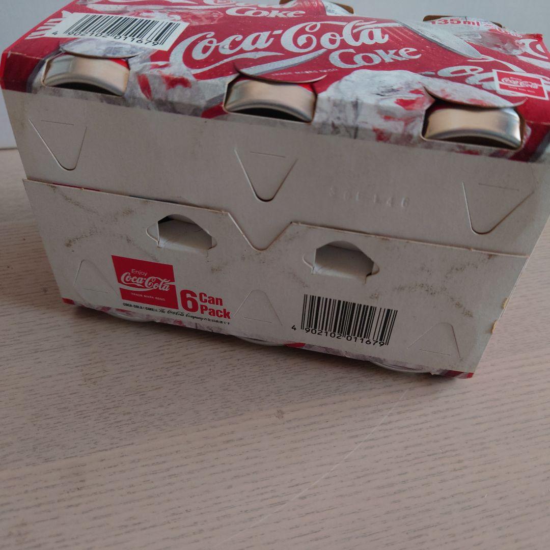 Coca-Cola 135ml×6缶パック 中身入り - メルカリ