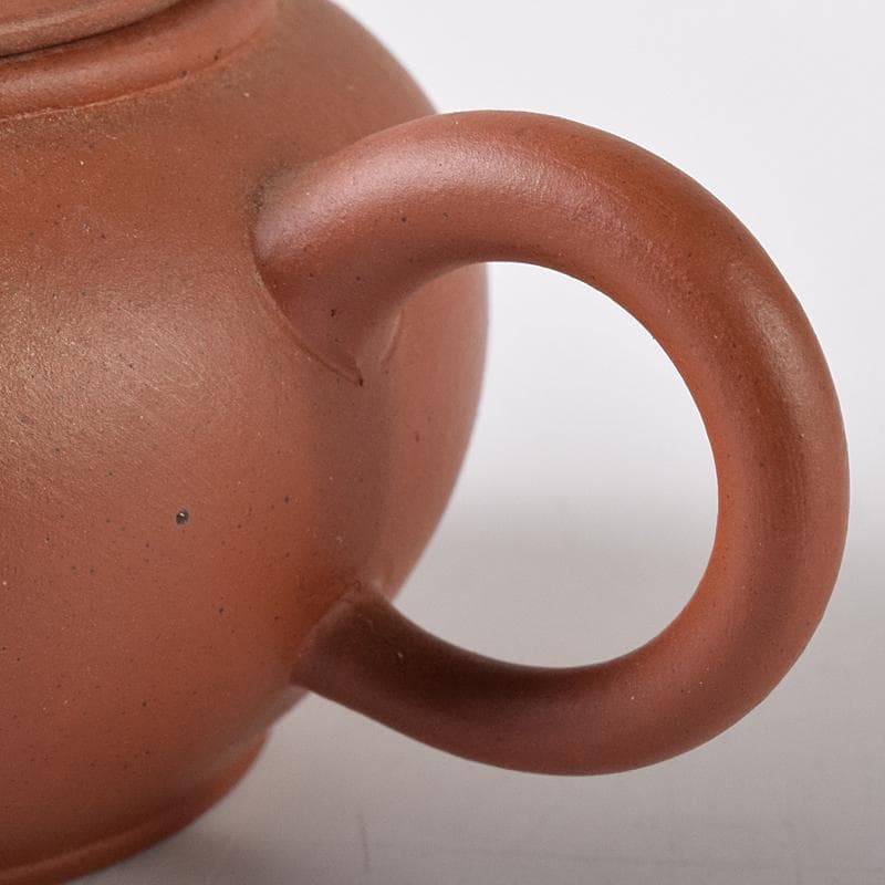 中国　荊渓恵孟臣製　紫砂　朱泥　小さな急須　茶壷　V　R8321