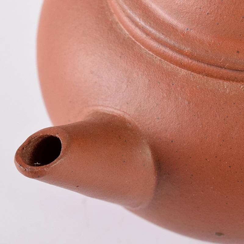 中国　荊渓恵孟臣製　紫砂　朱泥　小さな急須　茶壷　V　R8321