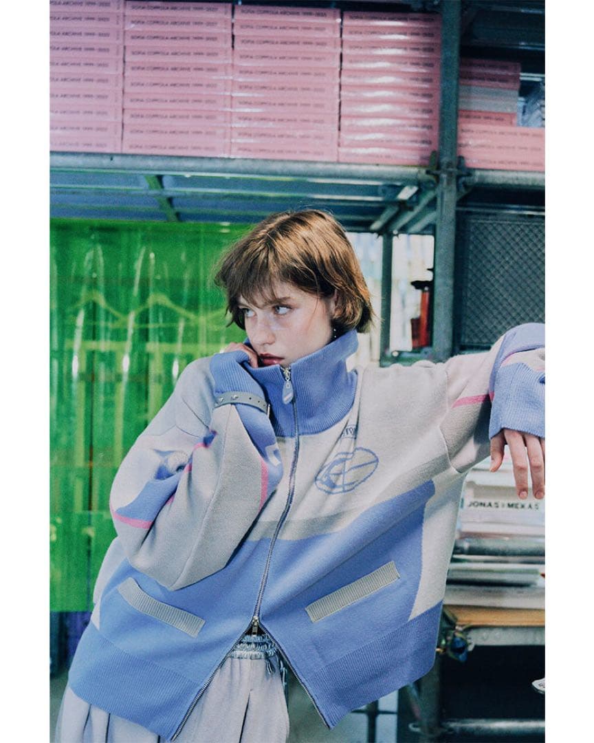 ずっと真夜中でいいのに　コズミックどろ団子ツアーグッズ　ニットジャージ　XL