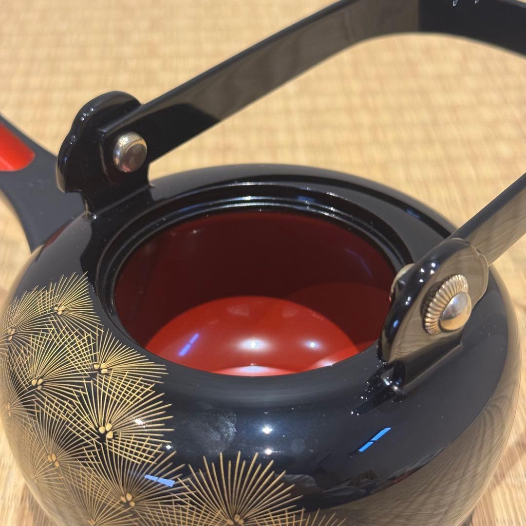 輪島塗 寺松沈金 屠蘇器 共箱