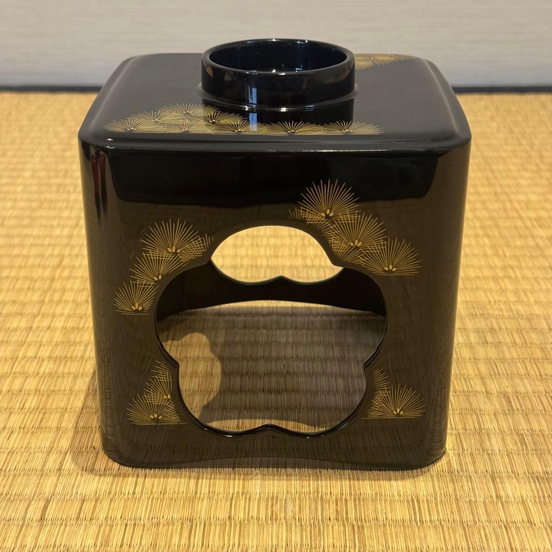 輪島塗 寺松沈金 屠蘇器 共箱