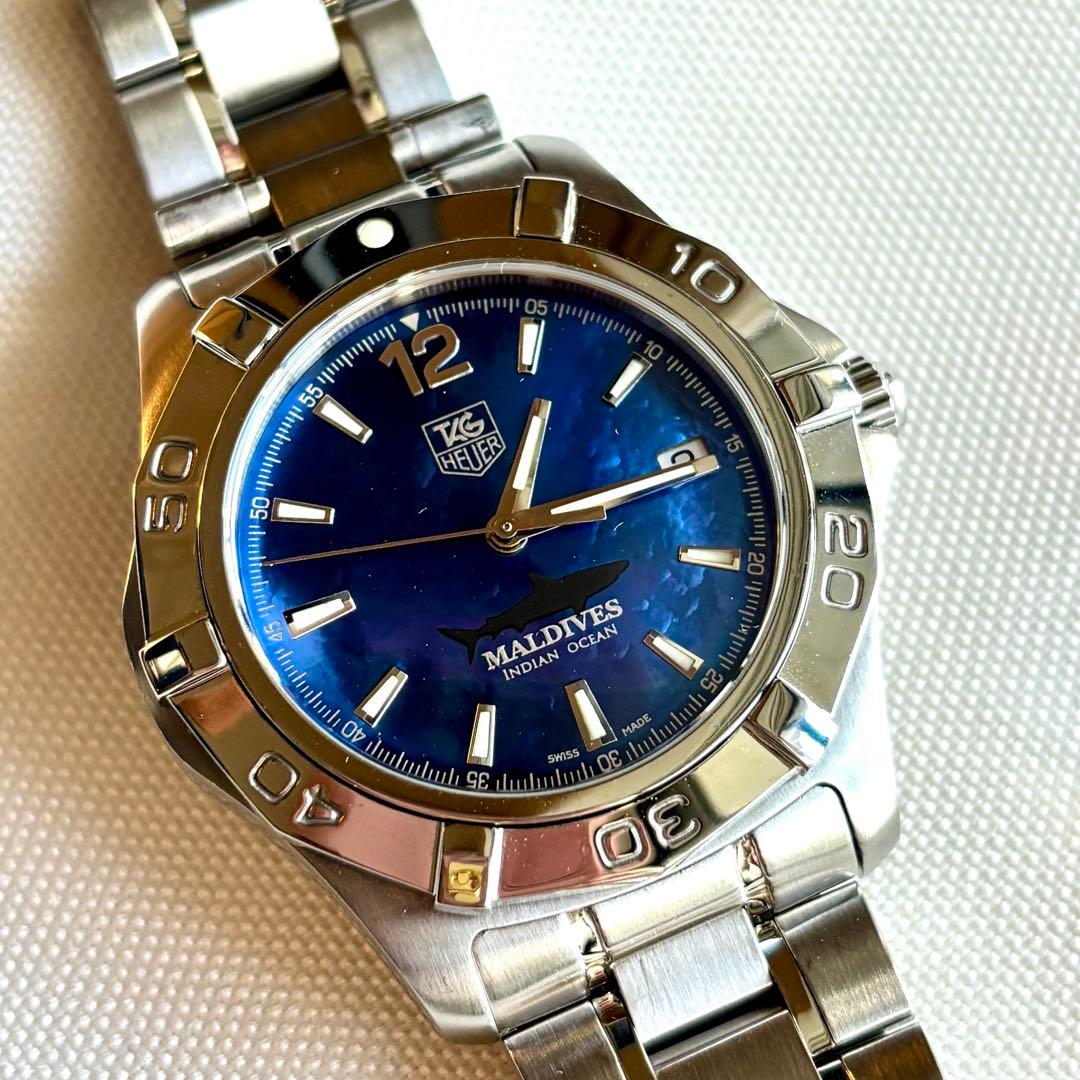 タグホイヤー　アクアレーサー　モルディブ