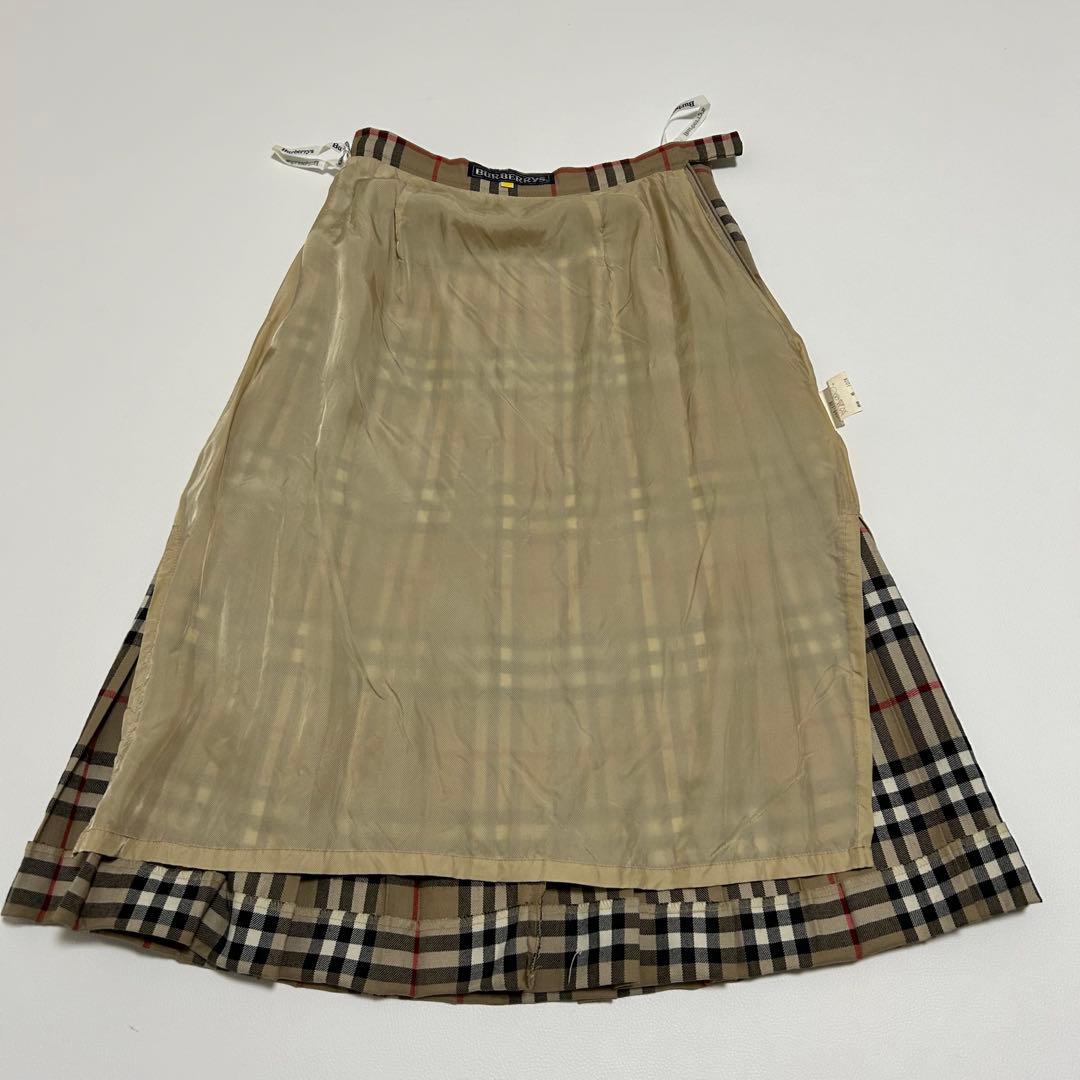 ✨希少 BURBERRYS ノバチェック プリーツスカート ヴィンテージ ウール