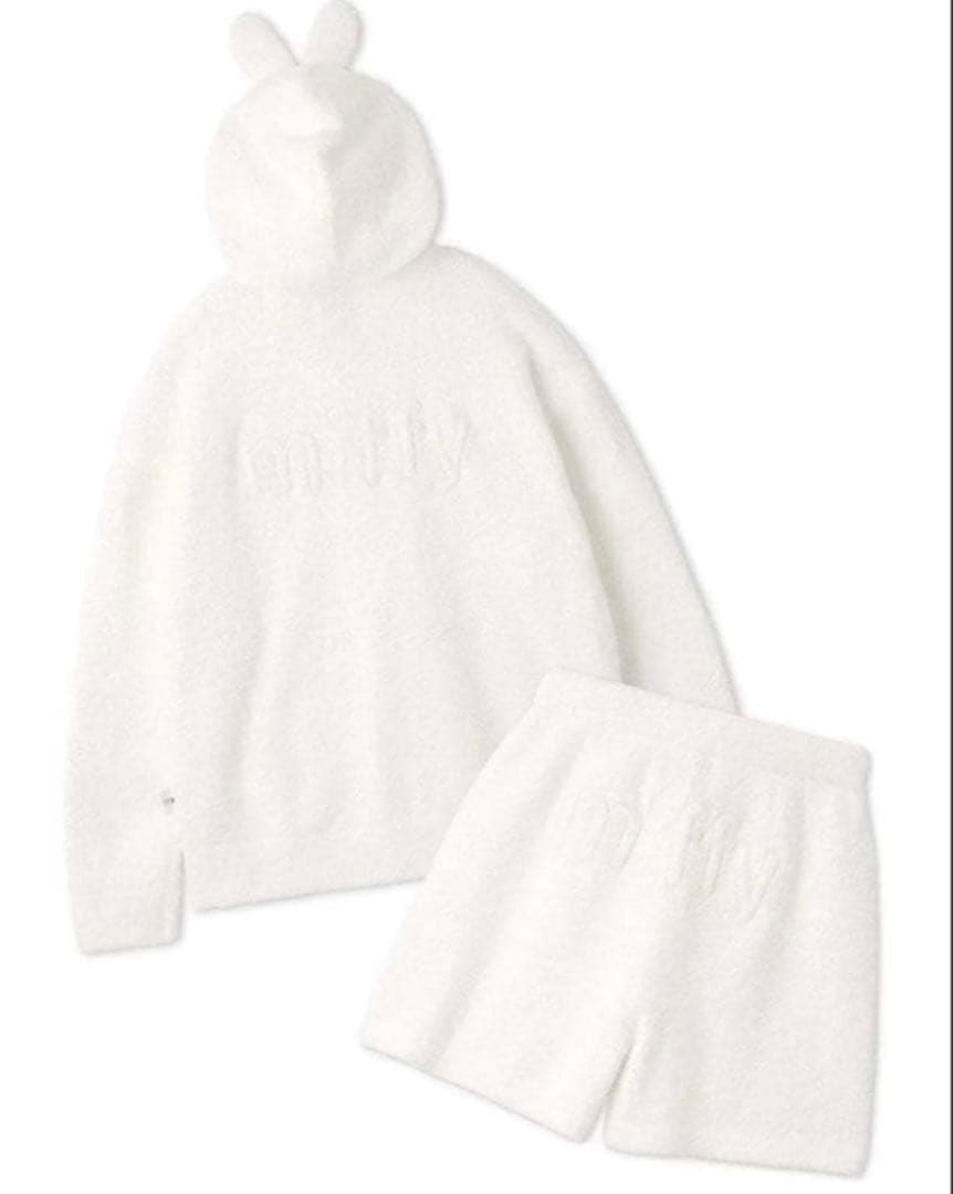 Dick Bruna ベビモコ パーカ&ショートパンツセットホワイト ミッフィー