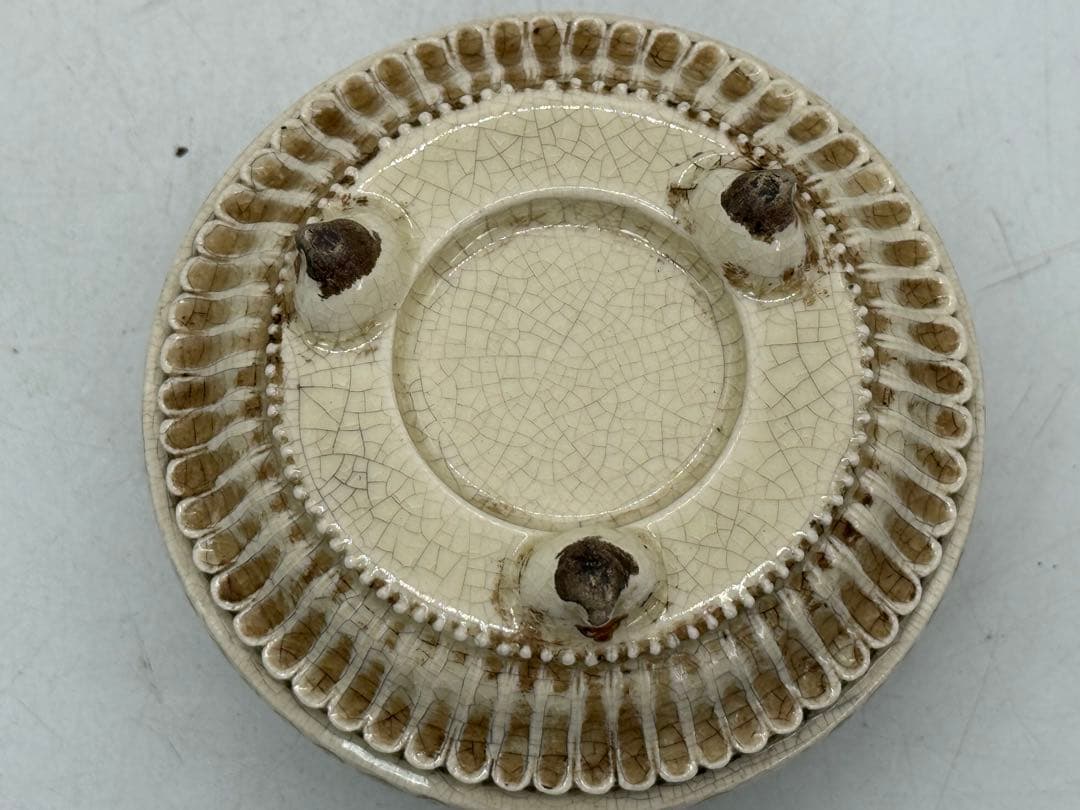 本薩摩　ろう空蓋香炉　陶山別製　堀画　共箱　送料込み250621