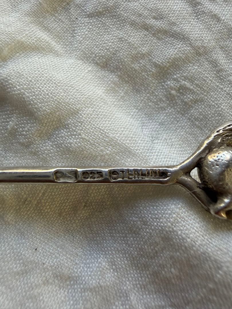 オーストラリア製 シルバー工芸品スプーン コアラハンドル付き