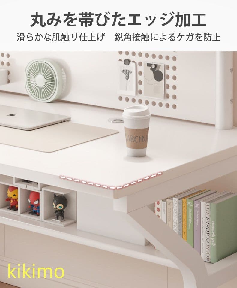 6個 100cm×60cm×75cm 台式家用デスク 書斎 学習デスク 学生向け