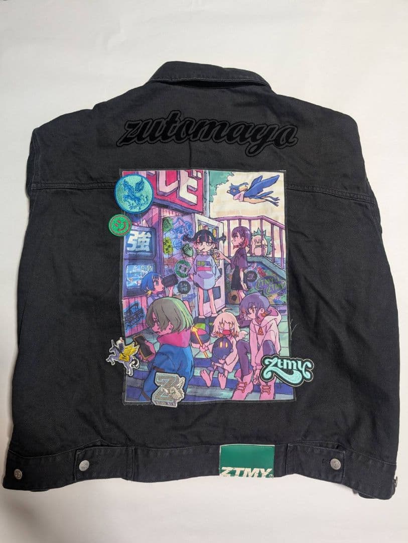 ずとまよ オーバーサイズデニムジャケット OverSize Denim Jacket