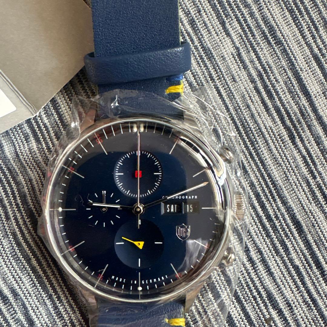 ネイビー クロノグラフ 腕時計