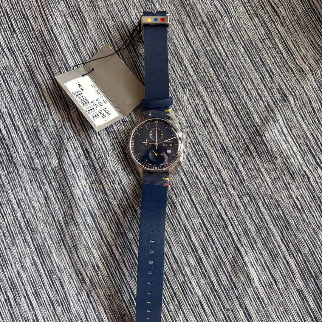 ネイビー クロノグラフ 腕時計