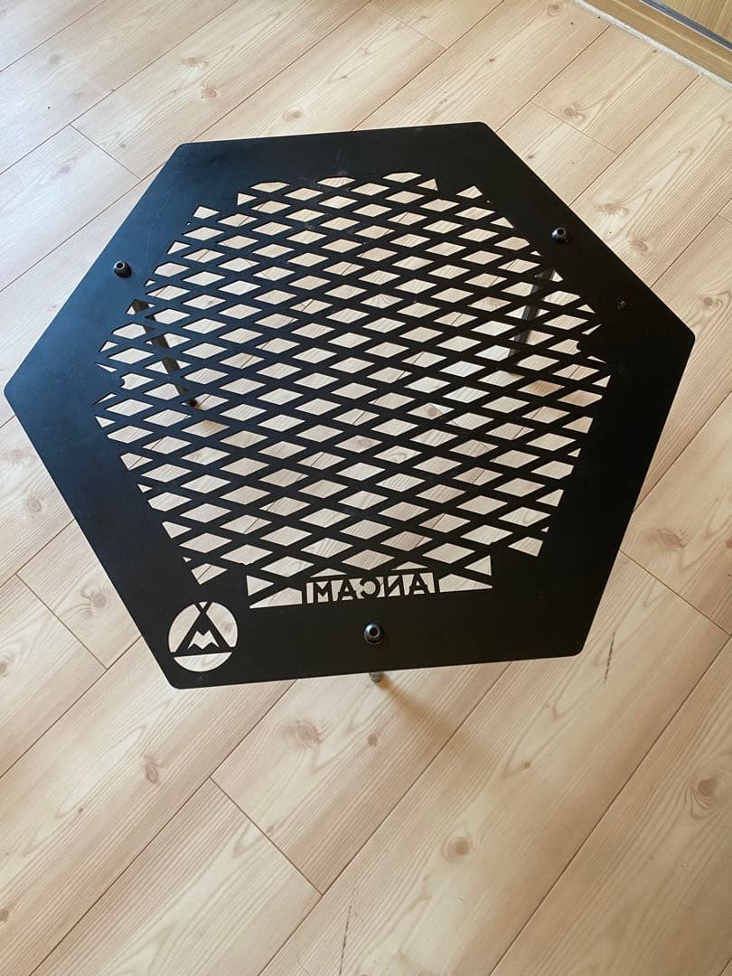 しま次郎ンドル 六角テーブル メタヘキテ セット ケース付 キャンプ