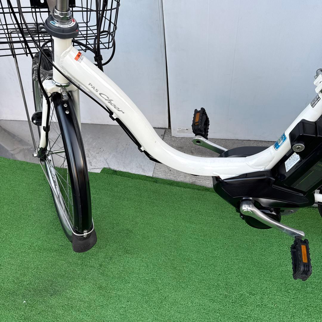 YAMAHAヤマハ電動アシスト自転車24インチ 12.3Ah ホワイト