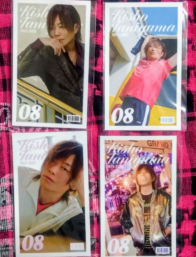 谷山紀章 ラッフルくじ 16点セット