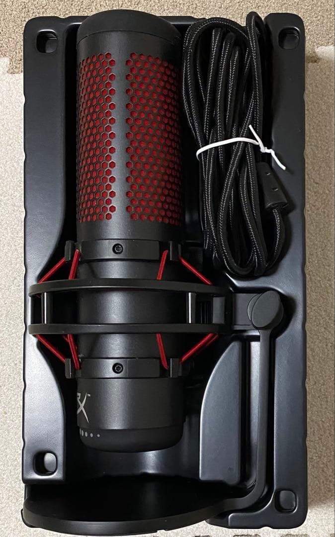 配信機器・PA機器・レコーディング機器 HyperX HX-MICQC-BK