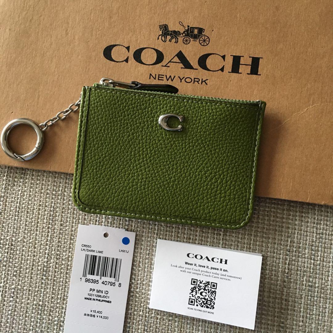 新品　 COACH コーチ 定価15,400円 スキニー ID ケース 財布