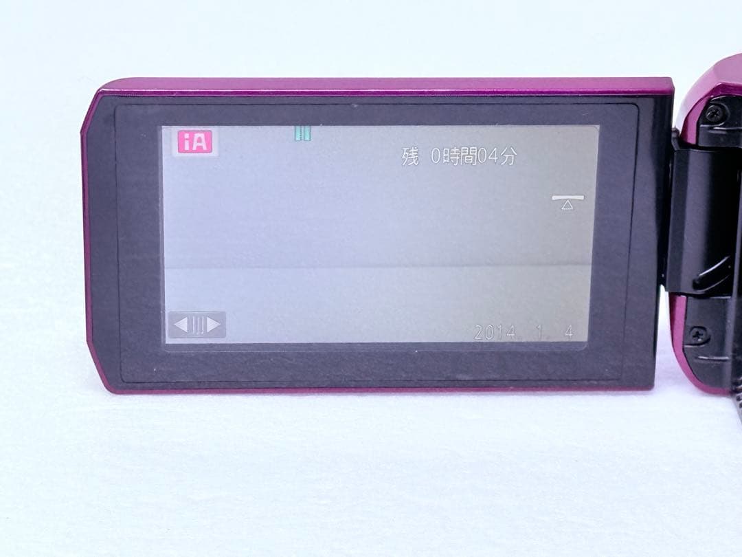 Panasonic HC-V550M レッド 動作確認済 HDビデオカメラ