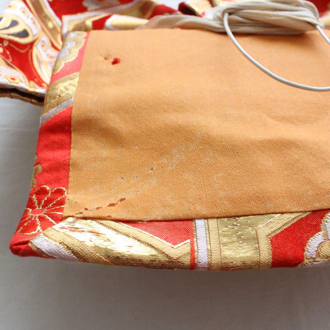 七五三 7歳 女の子 子供 アンティーク 着物 つくり帯 セット